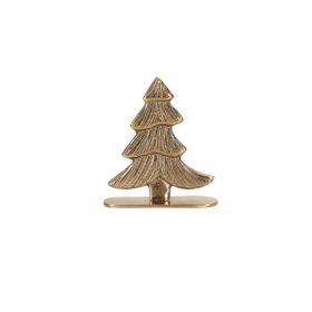 Porland Çam Ağacı Gold 5.5 cm Yer Kartı Tutucu