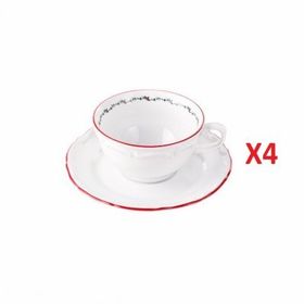 Porland Caribou 180 cc Tabaklı Çay Fincanı