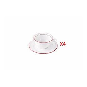Porland Caribou 180 cc Tabaklı Çay Fincanı