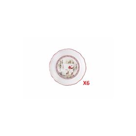 Porland Caribou 19 cm 6'lı Düz Tabak