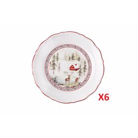 Porland Caribou 24 cm Düz Tabak