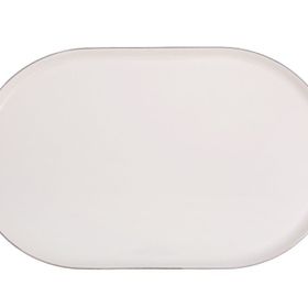 Porland Chopin 32 cm Platin Kayık Tabak