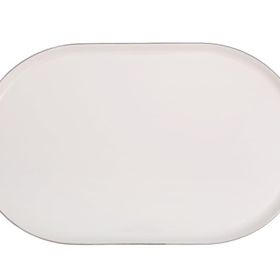 Porland Chopin 32 cm Platin Kayık Tabak