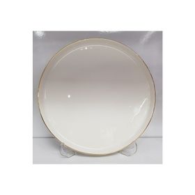 Porland Chopin Altın 27 cm Servis Tabak
