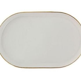 Porland Chopin Altın Serisi 18 cm Oval Kayık Tabak