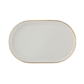 Porland Chopin Altın Serisi 18 cm Oval Kayık Tabak
