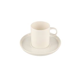 Porland Chopin Alumilite Tabaklı 85 cc 6 Adet Kahve Fincanı