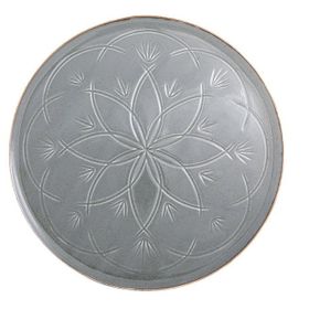 Porland Christina 32 cm Koyu Gri Düz Tabak