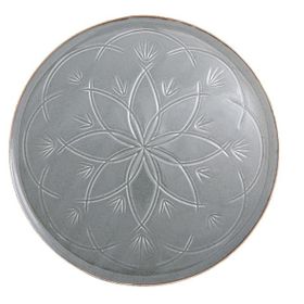 Porland Christina 32 cm Koyu Gri Düz Tabak