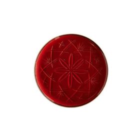 Porland Christina Kırmızı 18 cm Düz Tabak