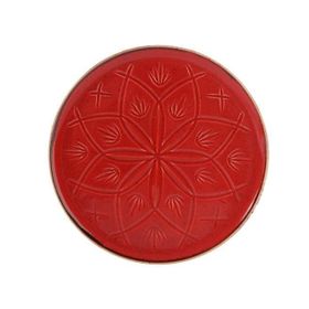 Porland Christina Kırmızı 21 cm Pasta Tabak