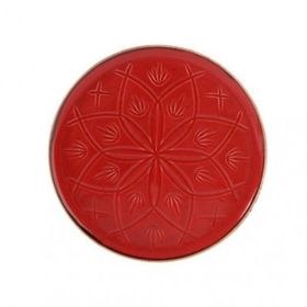 Porland Christina Kırmızı 21 cm Pasta Tabak