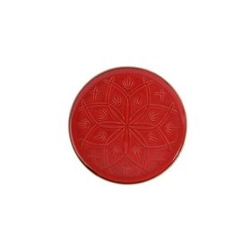 Porland Christina Kırmızı 21 cm Pasta Tabak