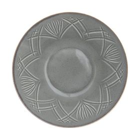 Porland Christina Koyu Gri 20 cm Çukur Tabak