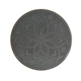 Porland Christina Koyu Gri 27 cm Düz Tabak