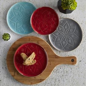 Porland Christina Koyu Gri 27 cm Düz Tabak