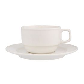 Porland Classic Alumilite 180 cc 6 Adet Tabaklı Çay Fincanı