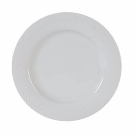 Porland Collet 20 CM 6 Adet Beyaz Desen2 Düz Tabak