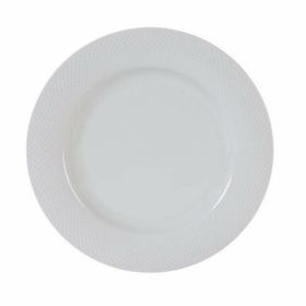 Porland Collet 20 CM 6 Adet Beyaz Desen2 Düz Tabak
