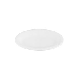 Porland Collet Beyaz 19 cm Desen 2 Kayık Tabak
