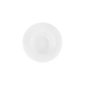 Porland Collet Beyaz 27 cm Desen 1 Çukur Tabak