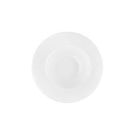 Porland Collet Beyaz 30 cm Desen 1 Çukur Tabak