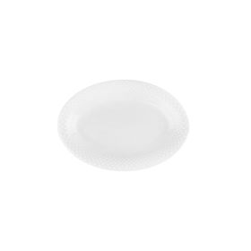 Porland Collet Beyaz Desen 1 19 cm Kayık Tabak
