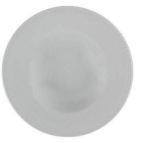 Porland Collet Beyaz Desen2 25 cm 6 Adet Çukur Tabak