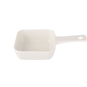 Porland Cookland İndüksiyonlu 12x15 cm Porselen Kare Tava