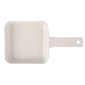 Porland Cookland Isıya Dayanıklı 17x22 cm Porselen Kare Tava