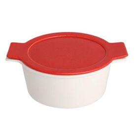 Porland Cookland Isıya Dayanıklı Kapaklı 1.3 lt Derin Tencere