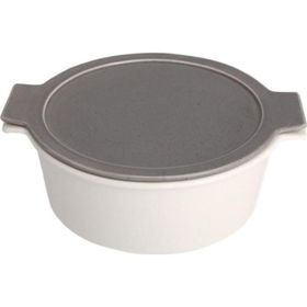 Porland Cookland Isıya Dayanıklı Koyu Gri Kapaklı Derin Tencere