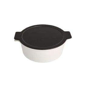 Porland Cookland Isıya Dayanıklı Siyah Kapaklı Derin Tencere