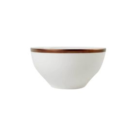 Porland Copper Line 14 cm Porselen Kase