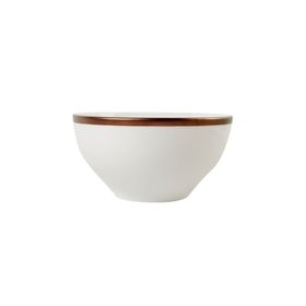 Porland Copper Line 14 cm Porselen Kase