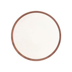 Porland Copper Line 21 cm 6 Adet Düz Tabak