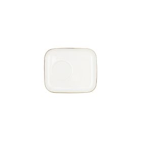 Porland Cortot Altın Yaldız 12x14 cm Çay Tabağı