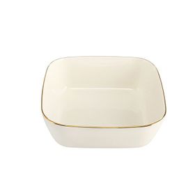 Porland Cortot Altın Yaldız 17x17 cm Kase