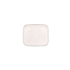 Porland Cortot Platin 12x14 cm Çay Tabağı