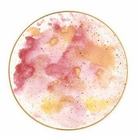 Porland Cosmos Desen1 24 cm Düz Tabak