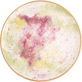 Porland Cosmos Desen2 24 cm Düz Tabak