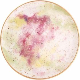 Porland Cosmos Desen2 24 cm Düz Tabak