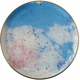 Porland Cosmos Desen5 20 cm Düz Tabak