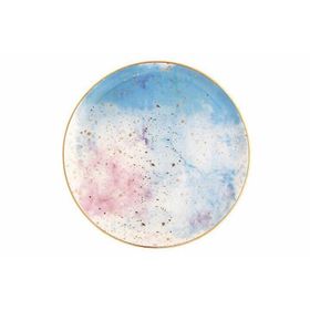 Porland Cosmos Desen5 24 cm Düz Tabak