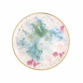 Porland Cosmos Desen6 17 cm Düz Tabak