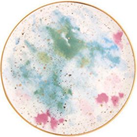 Porland Cosmos Desen6 24 cm Düz Tabak