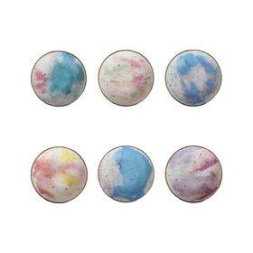 Porland Cosmos Karma Desen 6'lı 10 cm Mini Kase Takımı