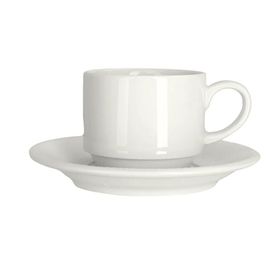 Porland Curve Alumilite 177 cc Tabaklı Çay Fincanı