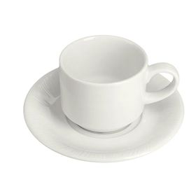 Porland Curve Alumilite 177 cc Tabaklı Çay Fincanı
