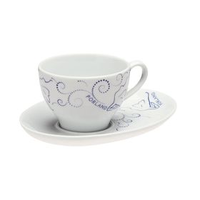 Porland Dans Tabaklı 210 cc Çay Fincanı